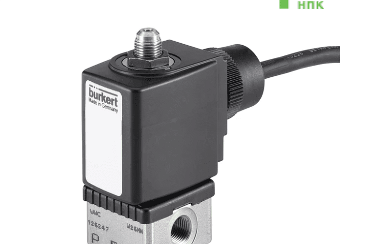 Электромагнитный клапан Burkert 6014 плунжерный